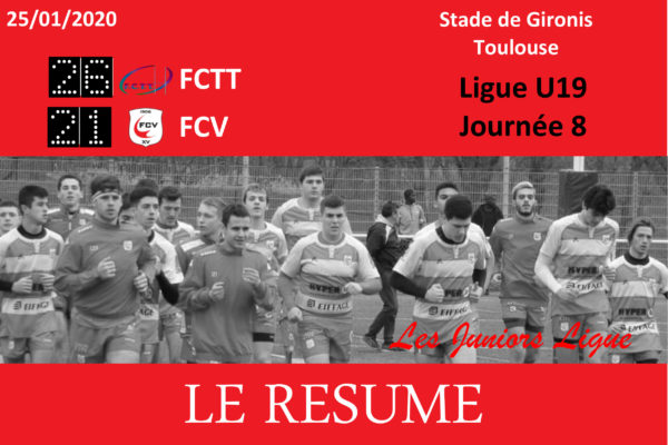 Juniors Ligue : FCTT/FCV - Le Résumé